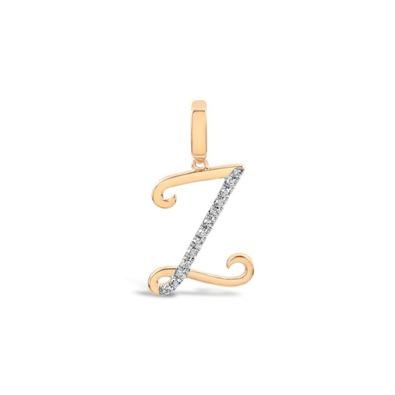 Cursive Letter Pendant
