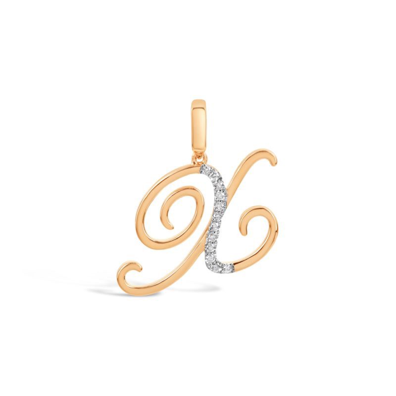Cursive Letter Pendant