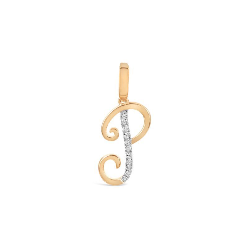 Cursive Letter Pendant