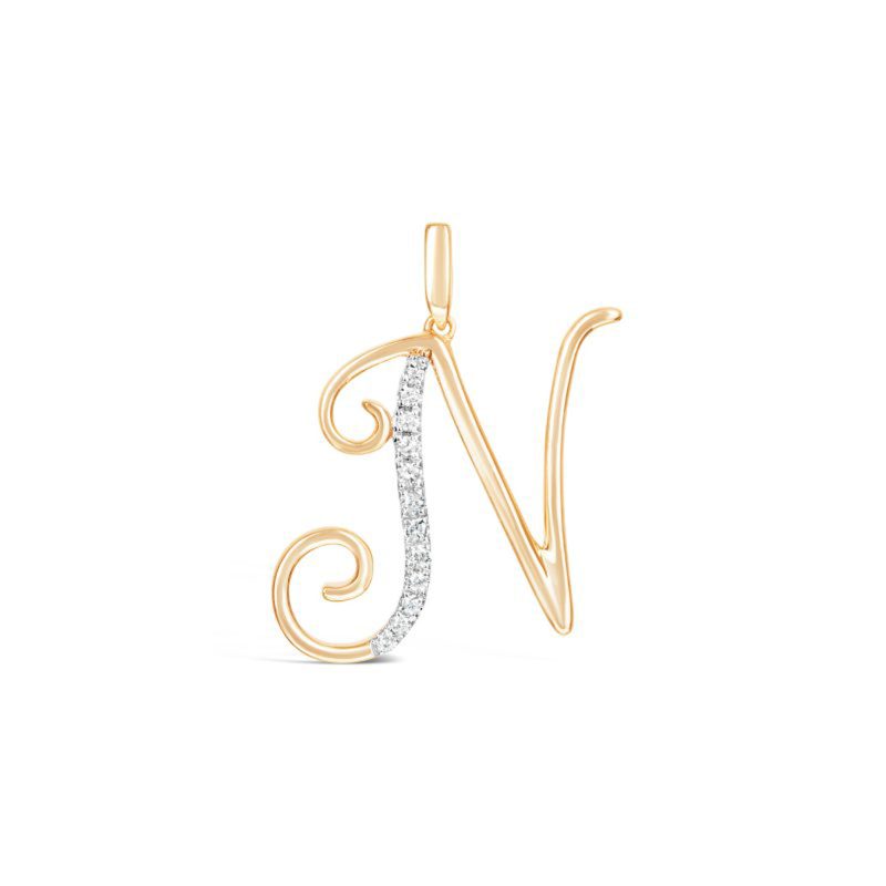 Cursive Letter Pendant