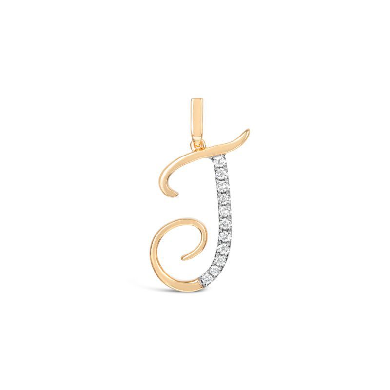 Cursive Letter Pendant