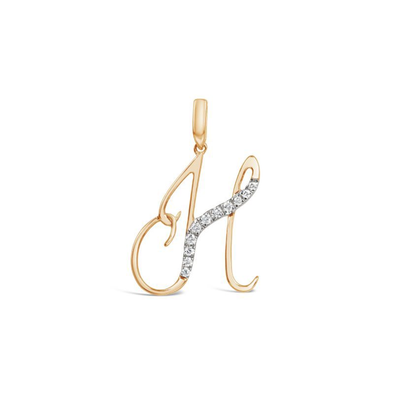 Cursive Letter Pendant