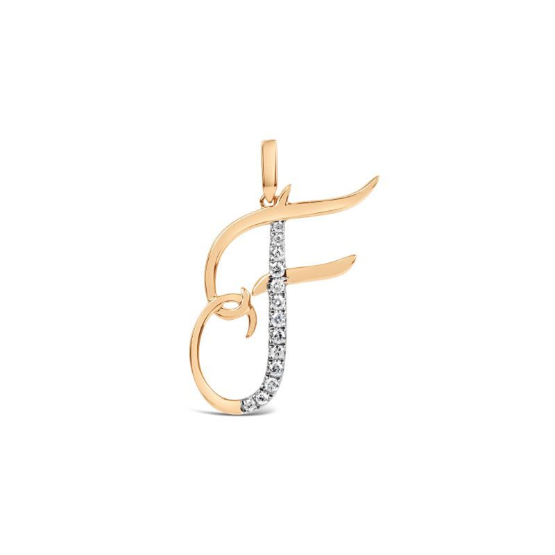 Cursive Letter Pendant
