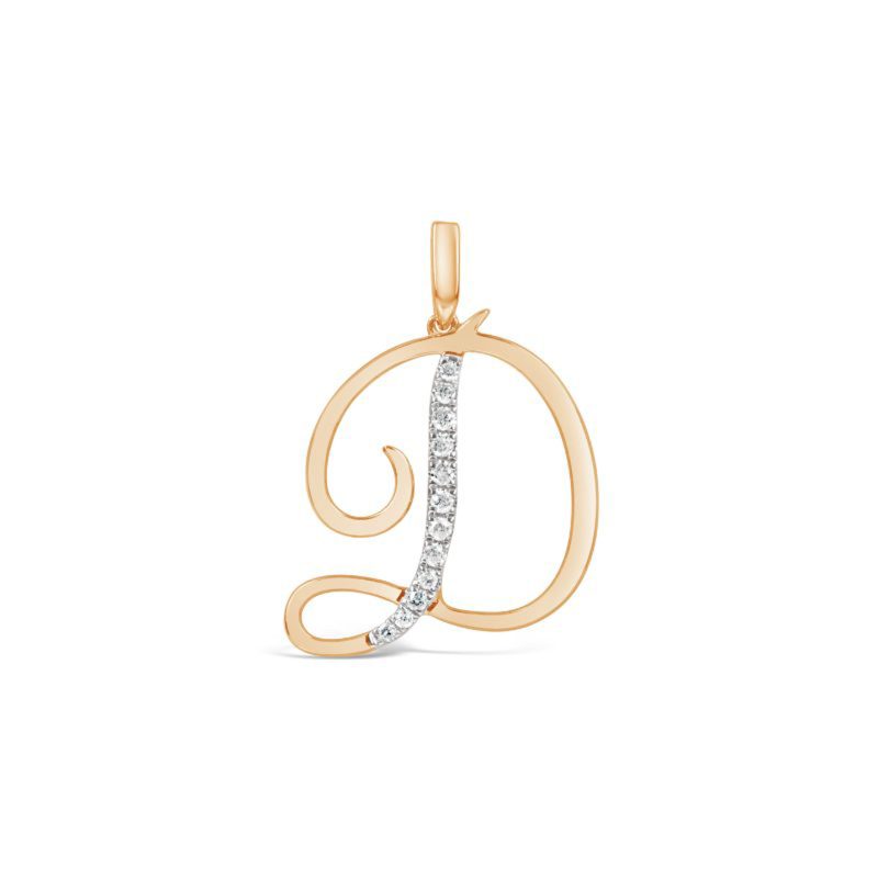 Cursive Letter Pendant