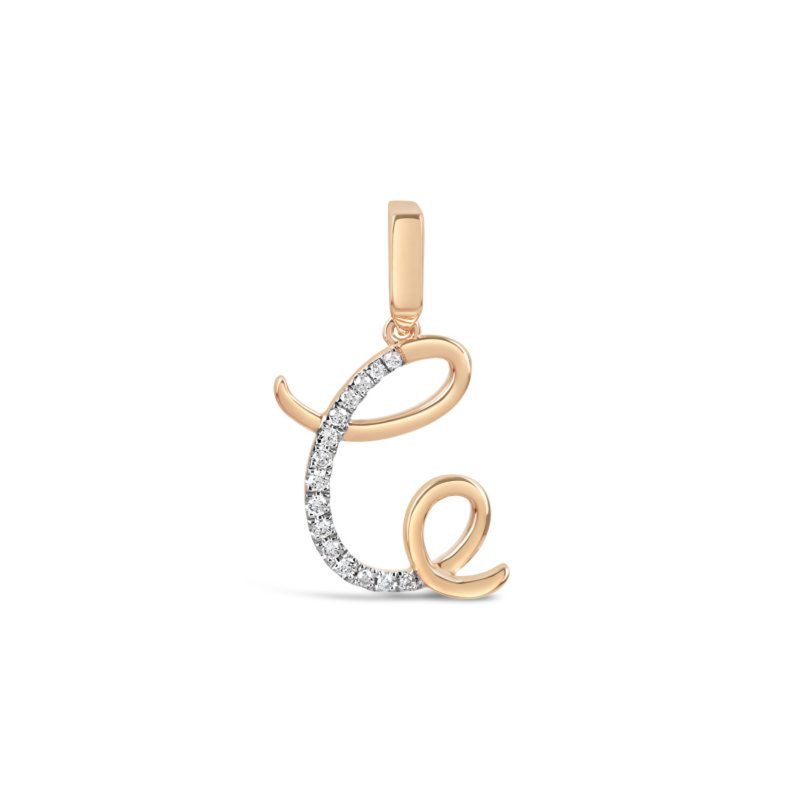 Cursive Letter Pendant