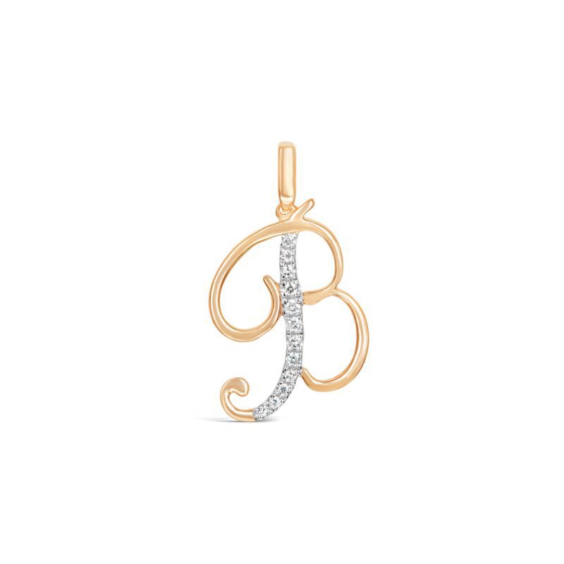 Cursive Letter Pendant
