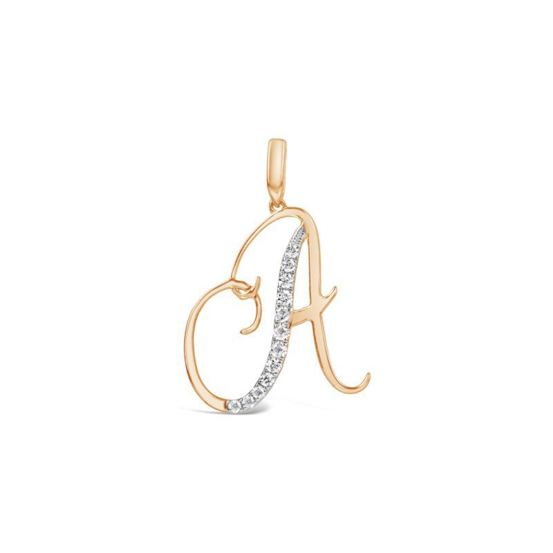 Cursive Letter Pendant