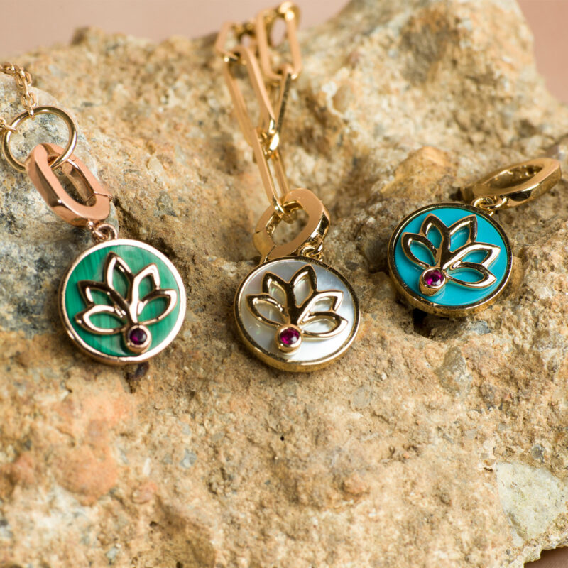 Divine Lotus Charm / Pendant