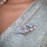 Leaf and Pearl Brooche