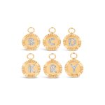 Coin Letter Pendant