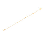 14K Yellow Gold Ball Chain Bracelet / 6 Inches