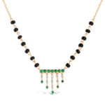 Sanu Jharana Mangalsutra (Emerald)