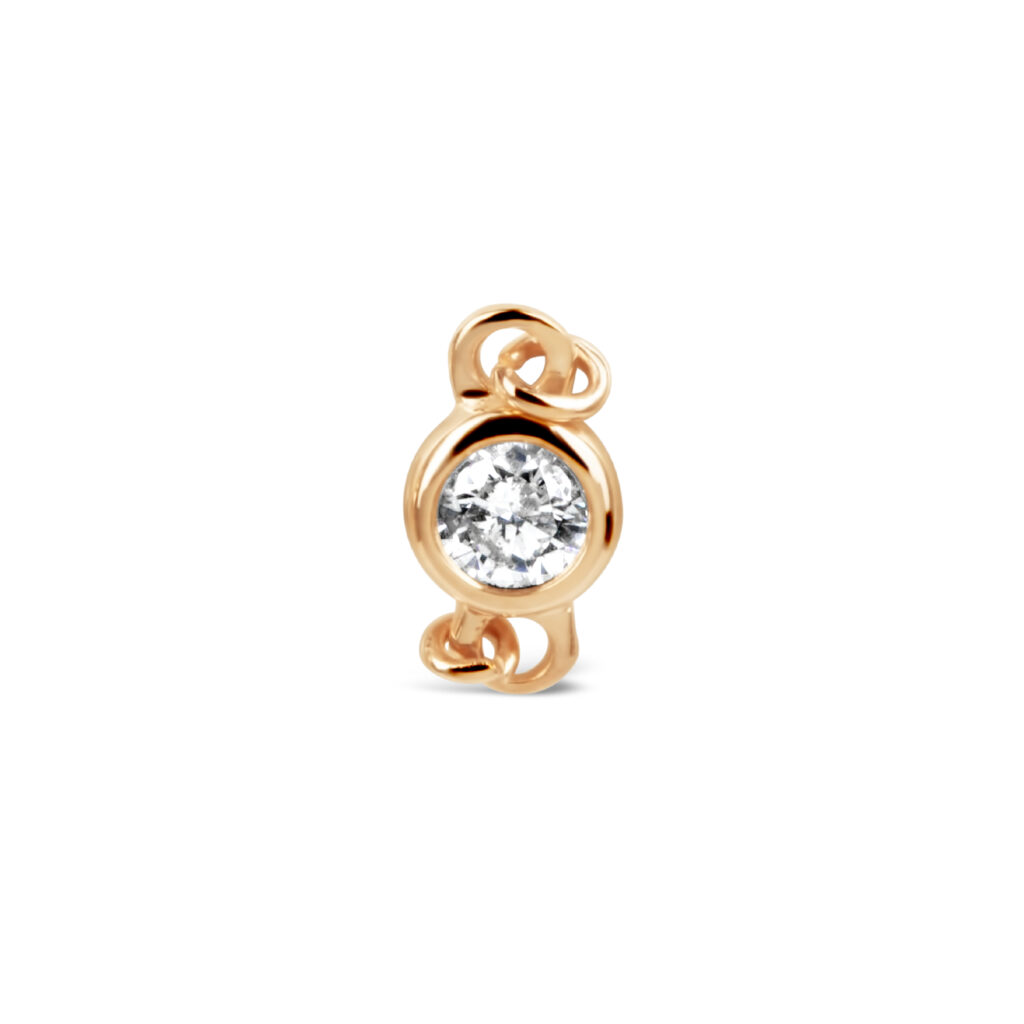 Mini Birthstone - Diamond (April)