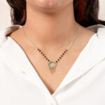 Mohini Emerald & Diamond Mangalsutra