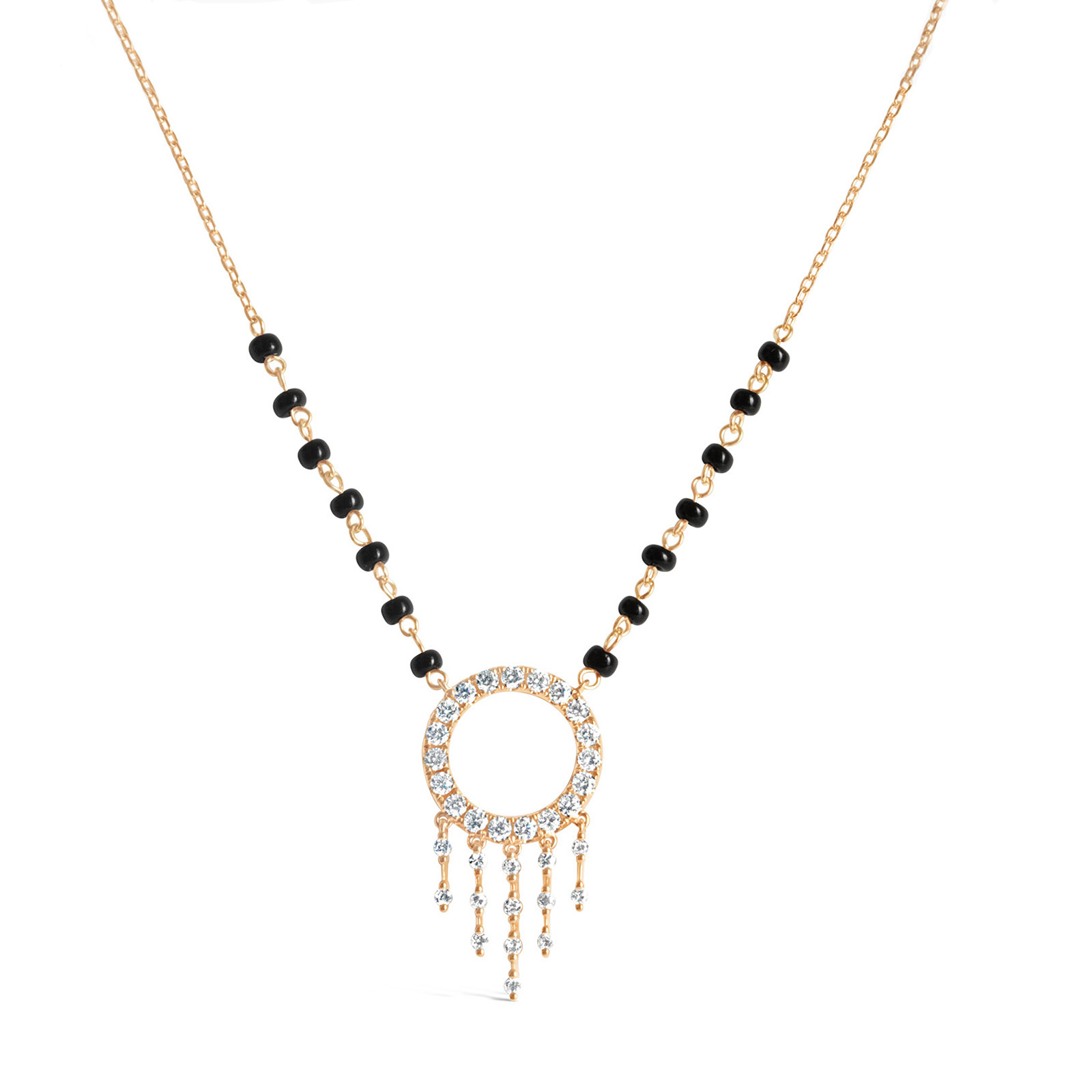 Mohini Full Diamond Mangalsutra