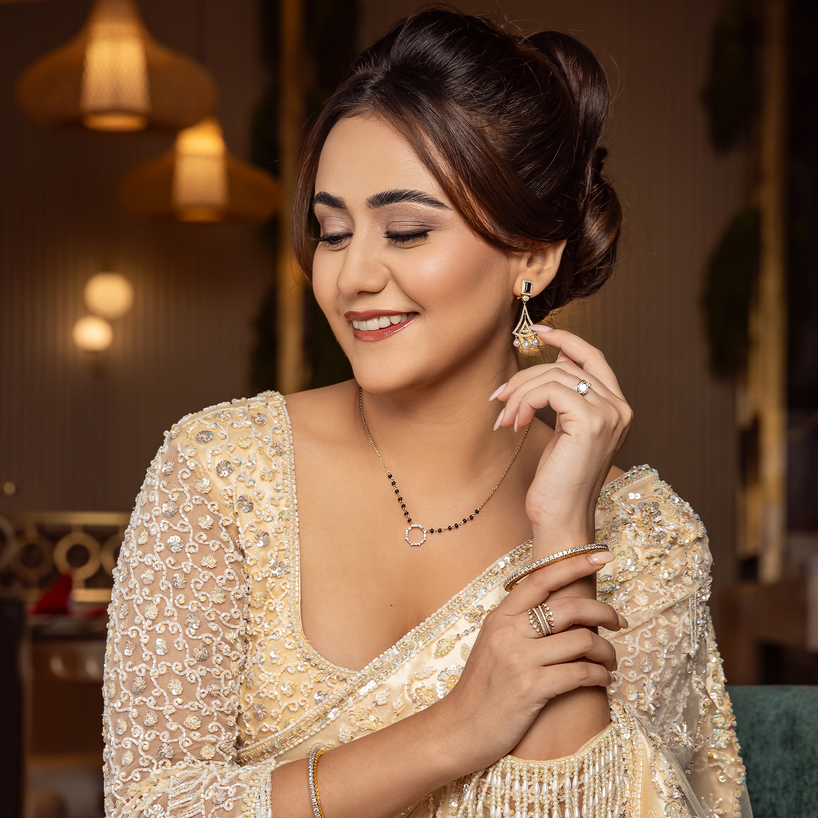 Purnima Diamond Mangalsutra