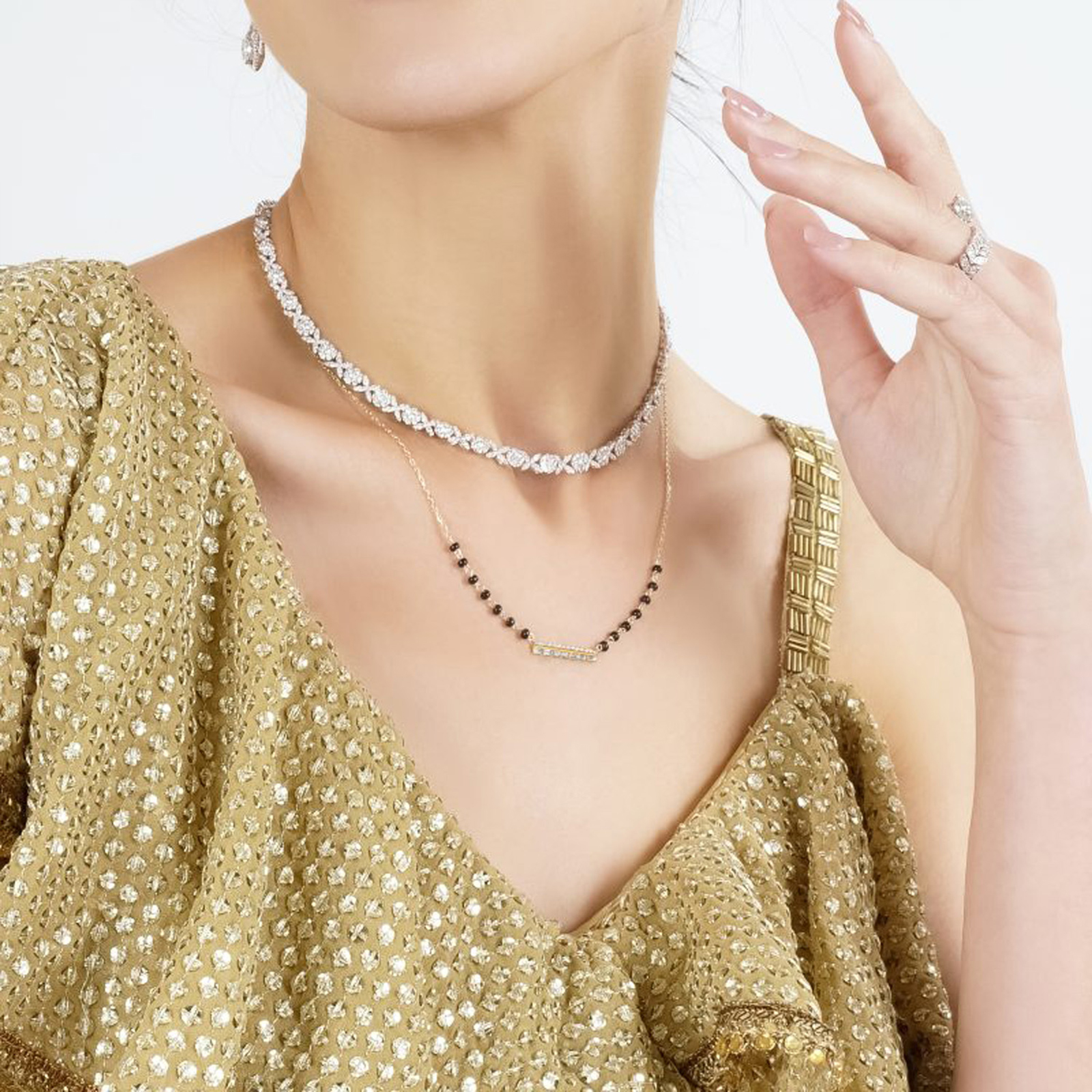 Rekha Diamond Mangalsutra