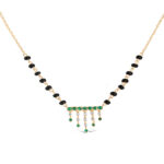 Sanu Jharana Mangalsutra (Emerald)