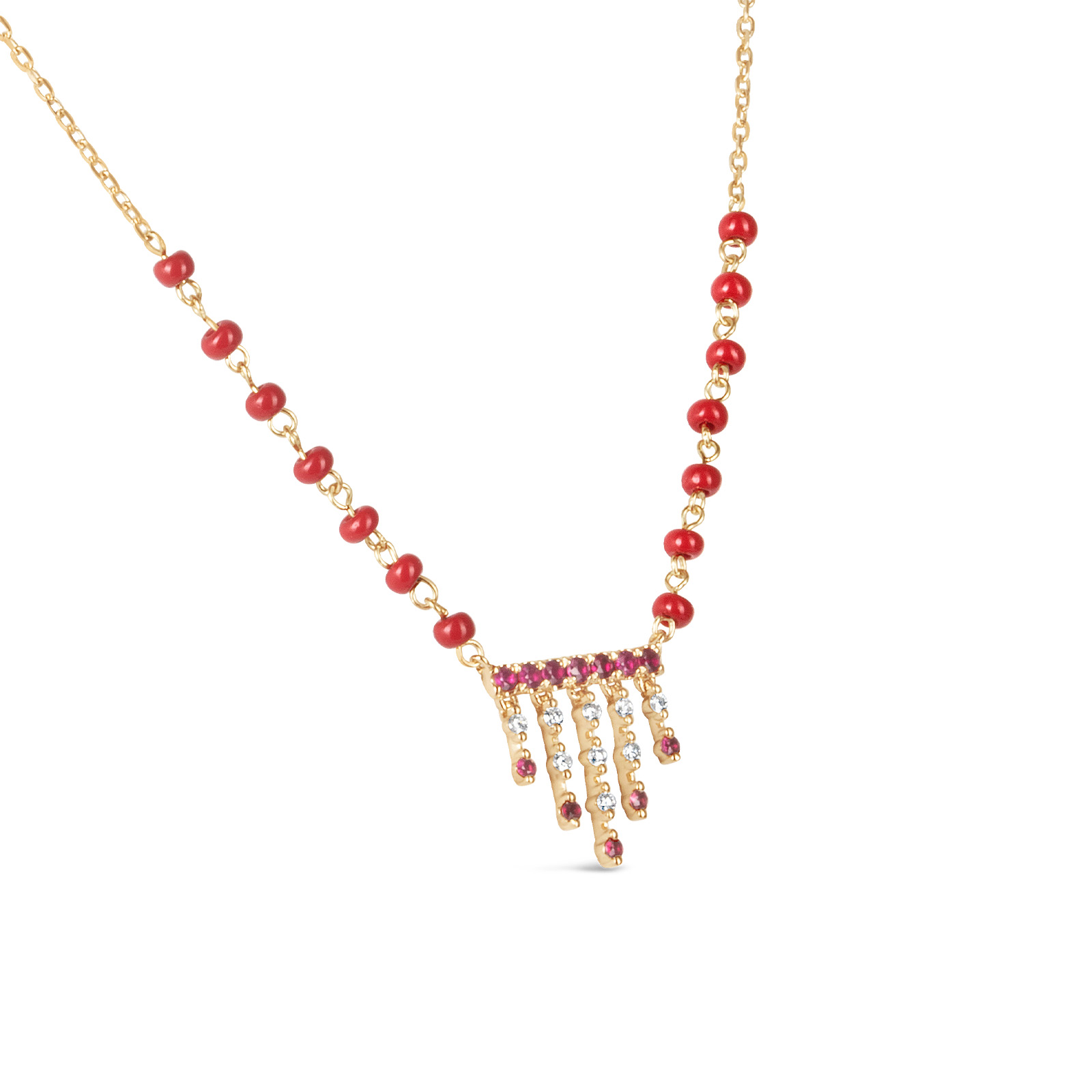 Sanu Jharana Mangalsutra (Ruby)