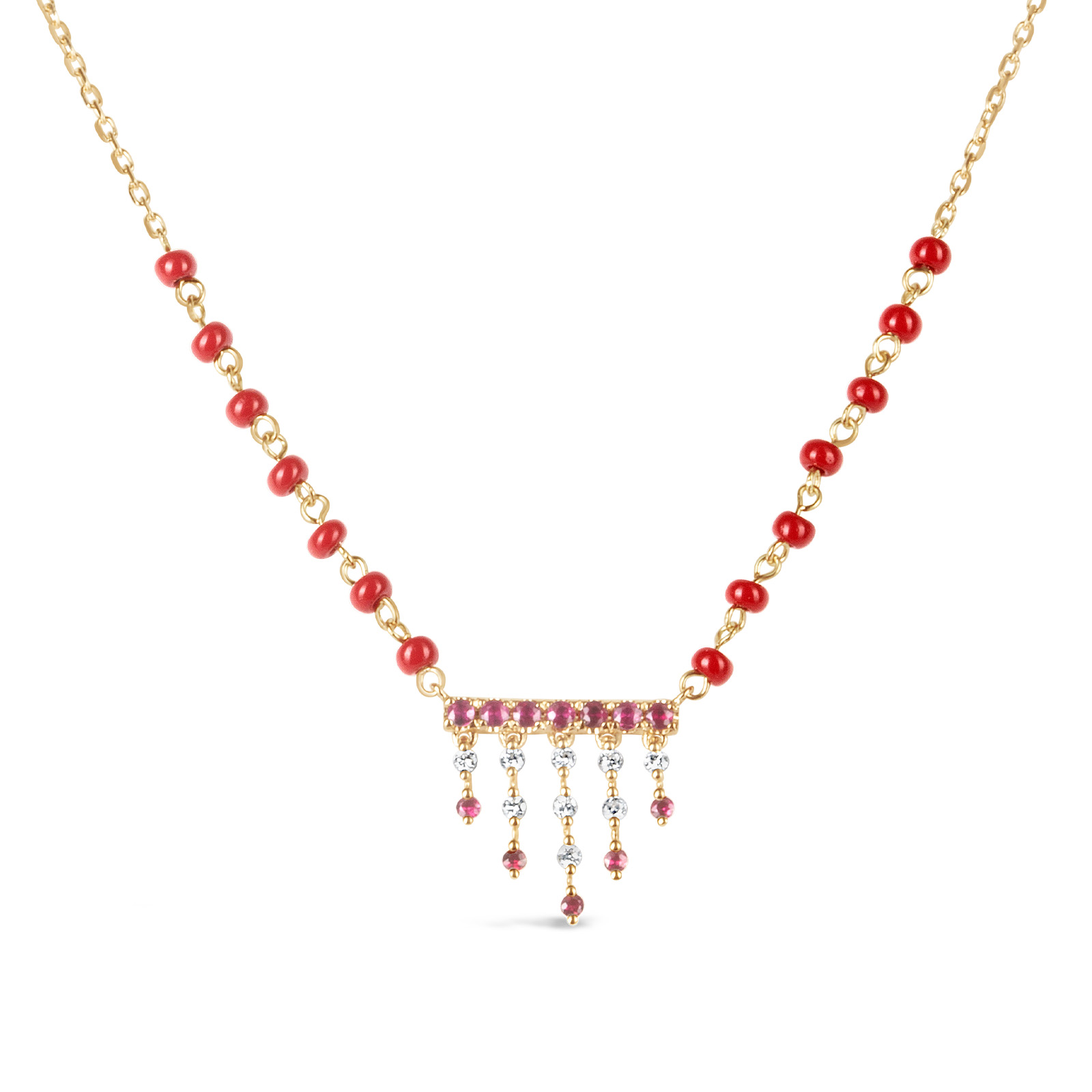 Sanu Jharana Mangalsutra (Ruby)