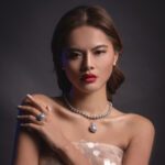 Akoya Silver Grey Pearl Necklace