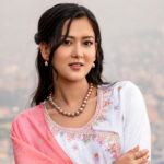 Anna Edison Pearl Necklace / Ruby