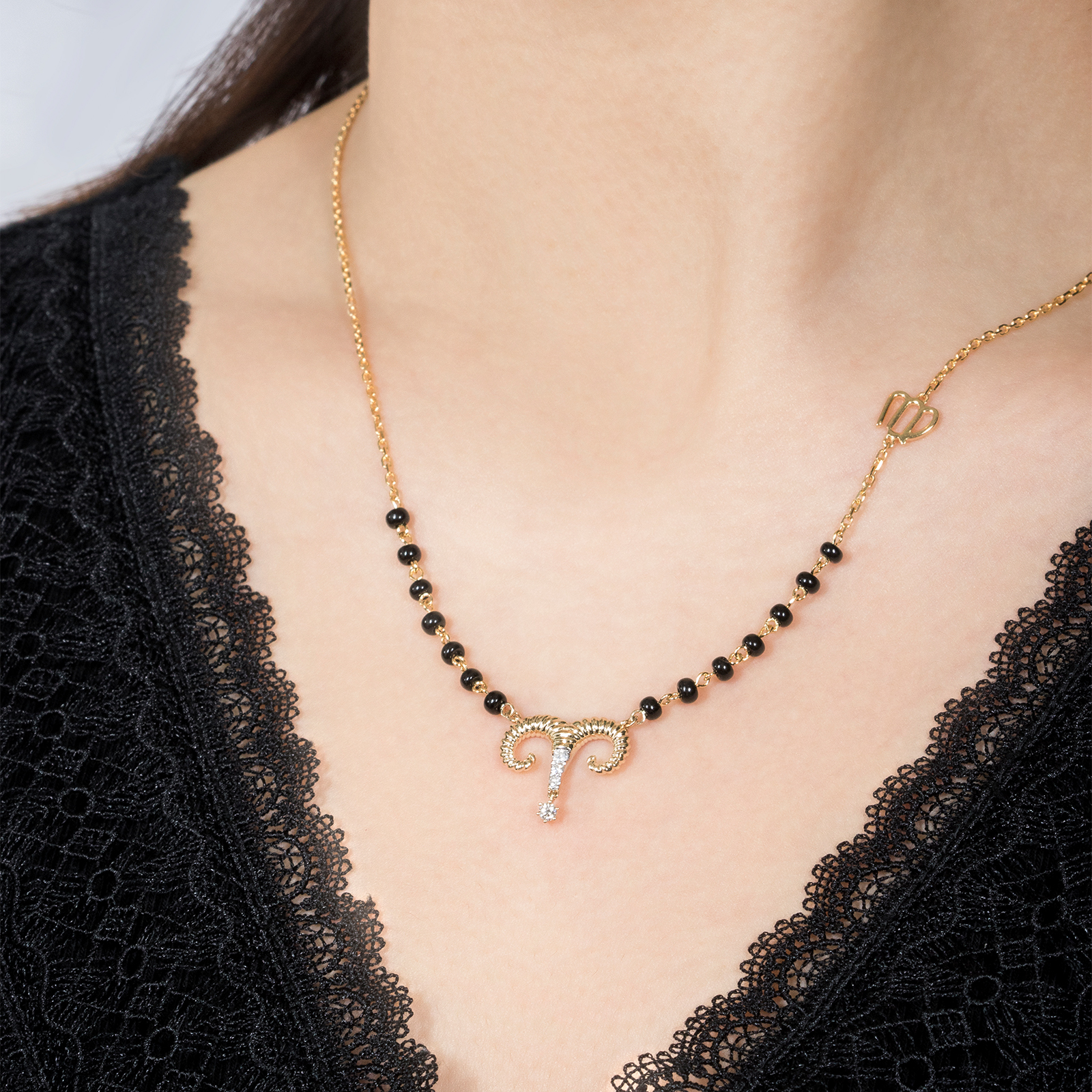 Aries Zodiac Mangalsutra (21 Mar – 19 Apr)