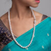Cathy Round Pearl Necklace /26 inches
