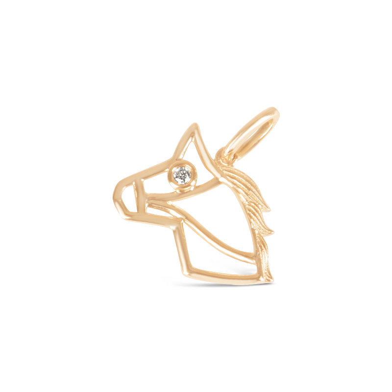 Lunar Zodiac Pendant – Horse