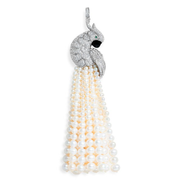 Cuckatoo Pearl Clasp Pendant