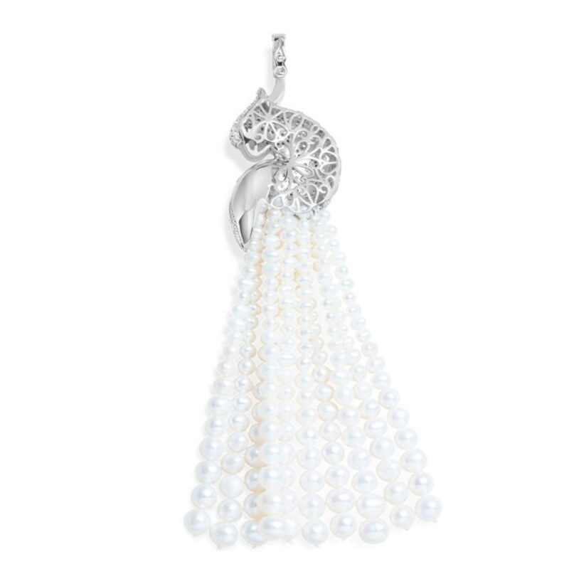 Cuckatoo Pearl Clasp Pendant