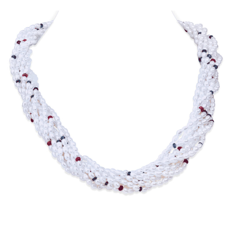 Donna Torsade Pearl Necklace