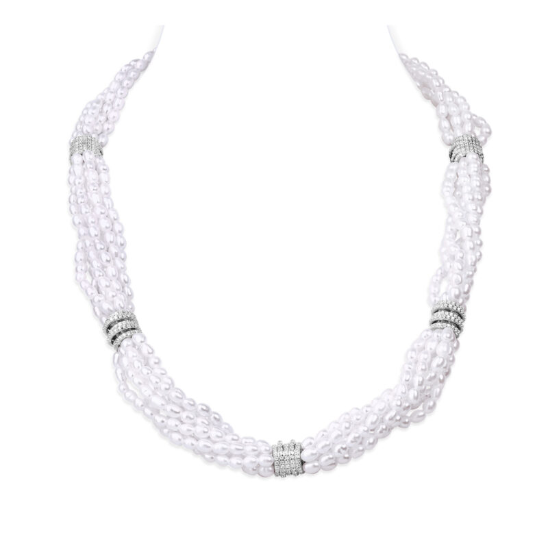 Emilia 5 Gedi Pearl Necklace