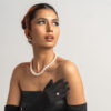 Jackie Premium Round Pearl Necklace