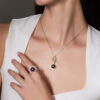 Lisa Pearl and Diamond Necklace