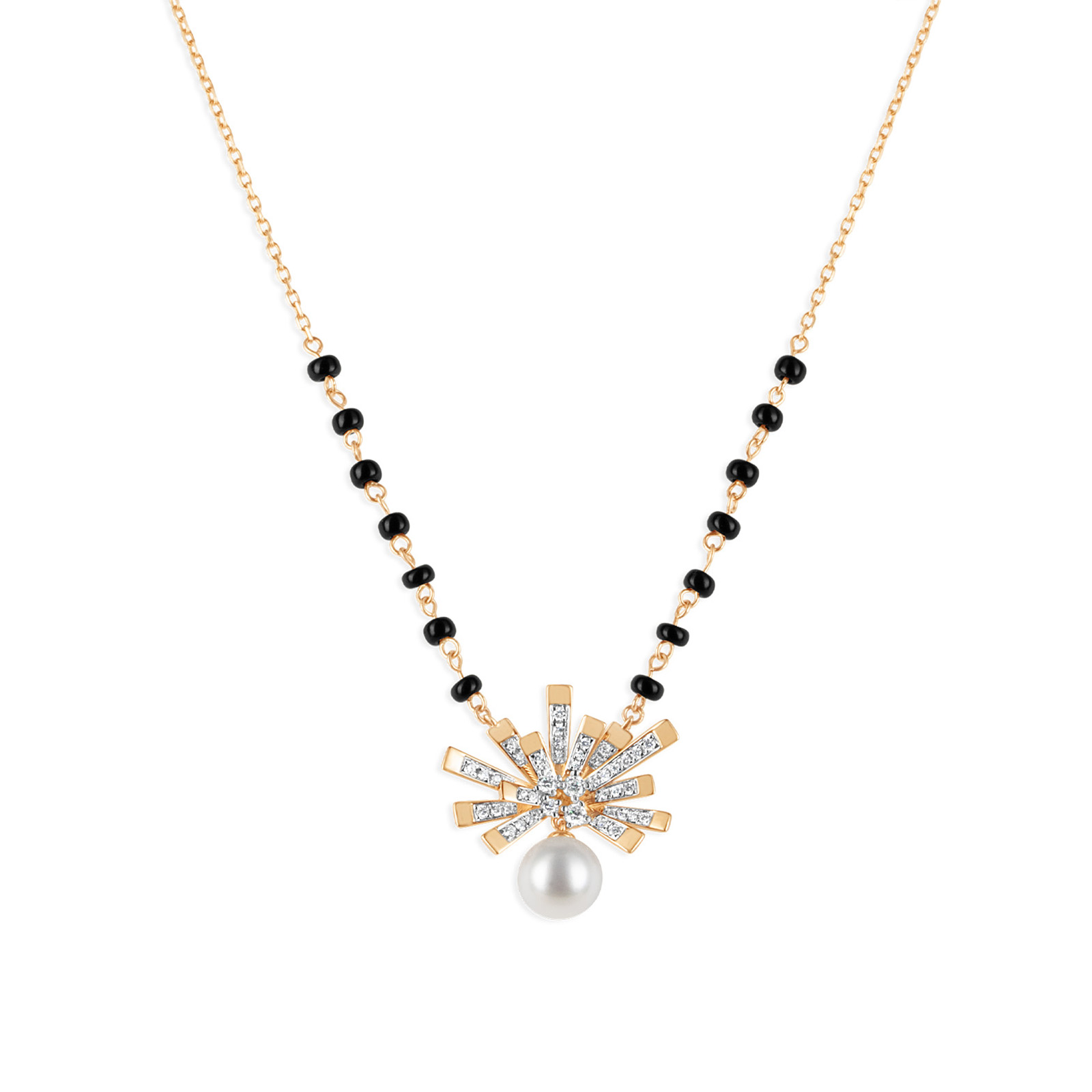 Makhmali Phool Mangalsutra