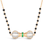 Vajra Emerald Mangalsutra