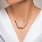 Vajra Emerald Mangalsutra