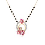 Ruby Blossom Mangalsutra