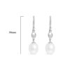 Emi Pearl & Diamond Earring Danglers