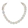 Cathy Near Round Pearl Necklace/ Princess 17-18 inches