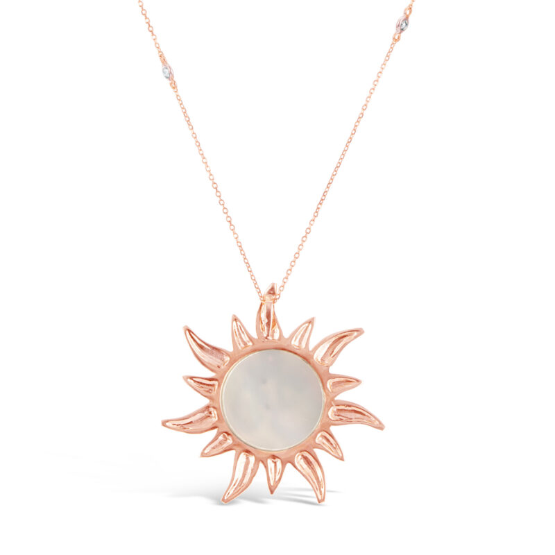18K Glow - Sun Aum Necklace