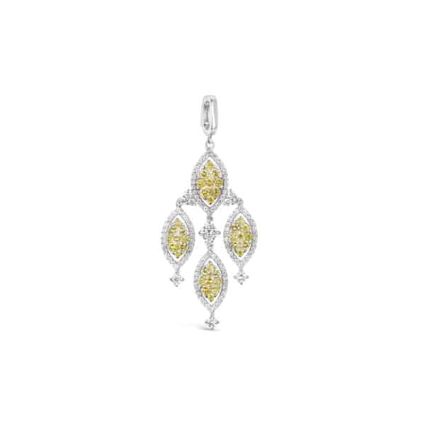 Glory Yellow Diamond Pendant