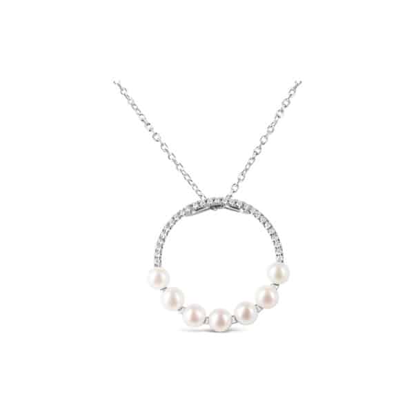 Eternity Pearl Necklace
