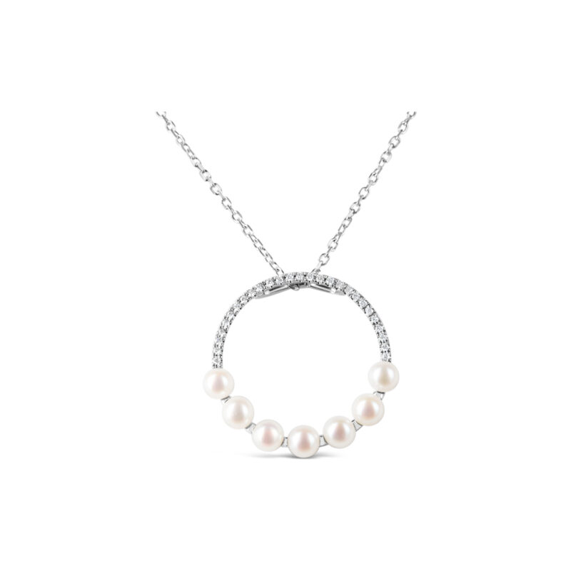 Eternity Pearl Necklace
