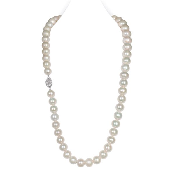 Mina Round Pearl Necklace/ Opera 26 inches