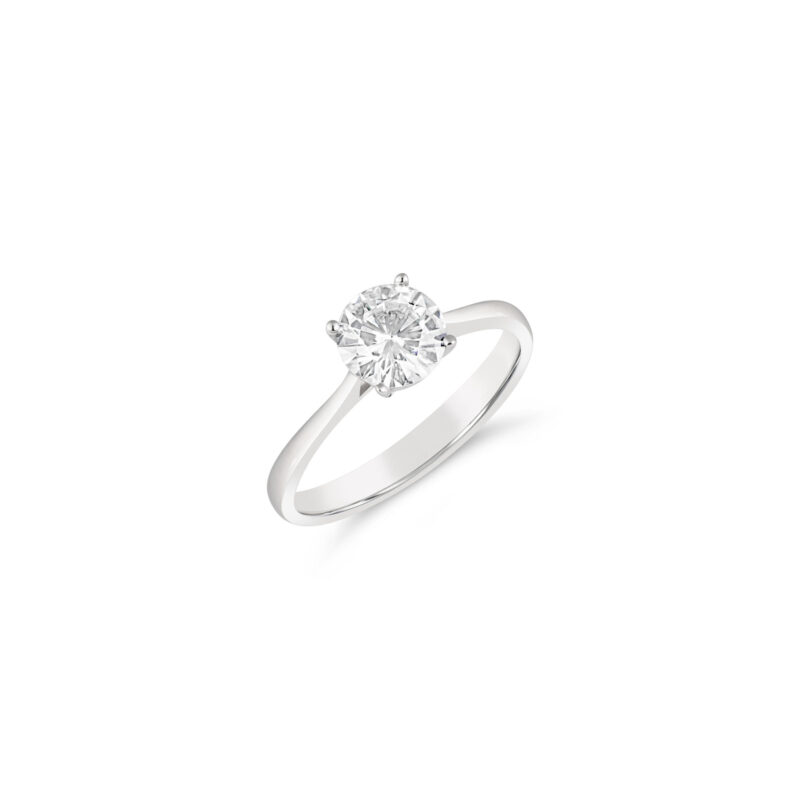 Anita 4 Prong Solitaire Engagement Ring