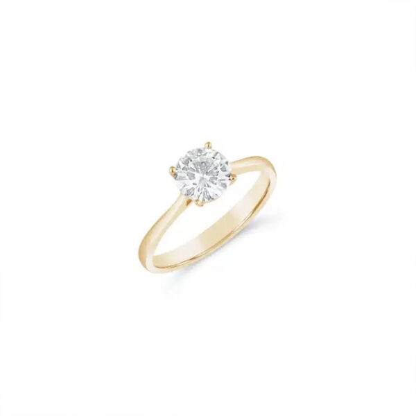 Anita 4 Prong Solitaire Engagement Ring