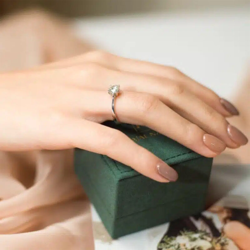 Anita 4 Prong Solitaire Engagement Ring