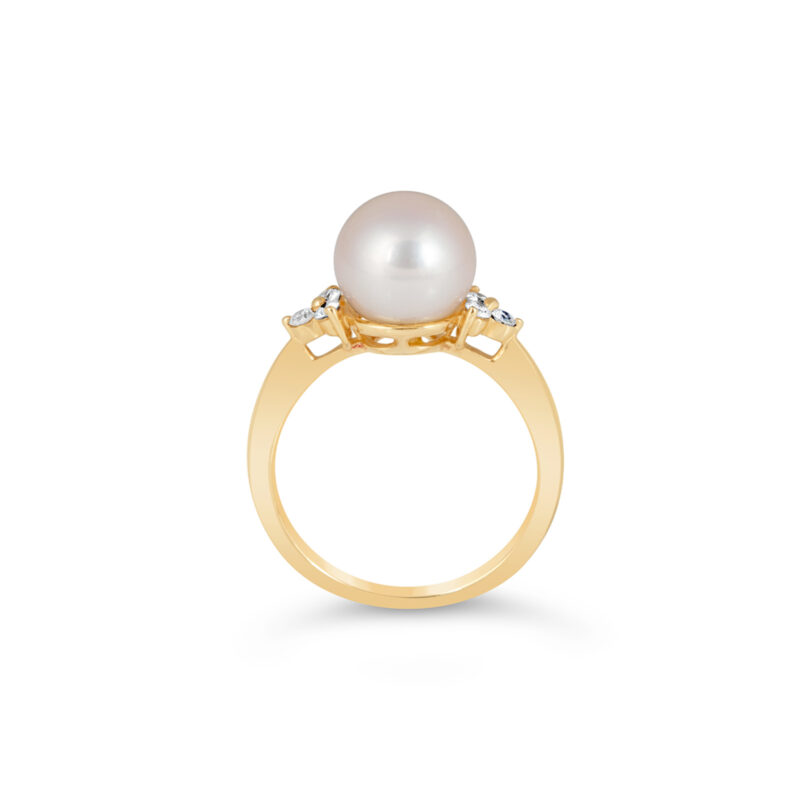 Anne Pearl & Diamond Ring